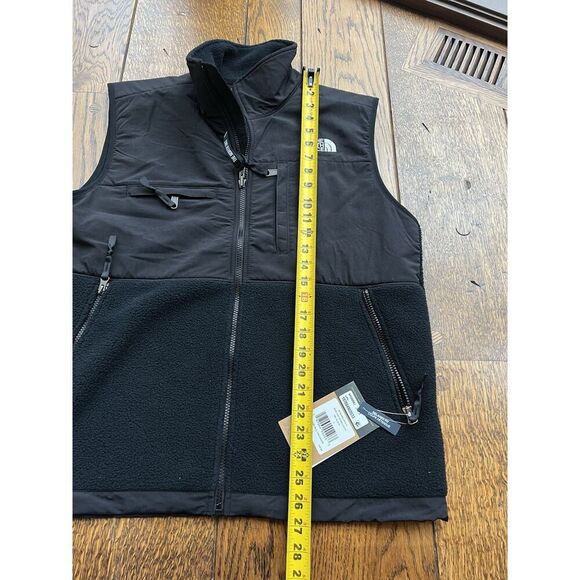 The North Face Men's Retro Denali Vest Black Fleece Jacket Zipper Small NEW - Picture 5 of 6